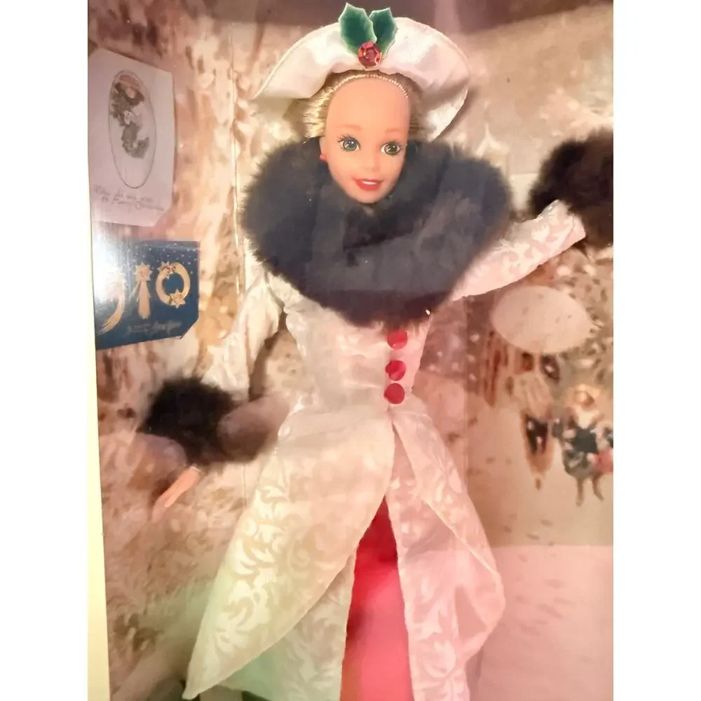 1995 Hallmark Special Edition Holiday Memories Barbie Doll Mattel #14106 NIB